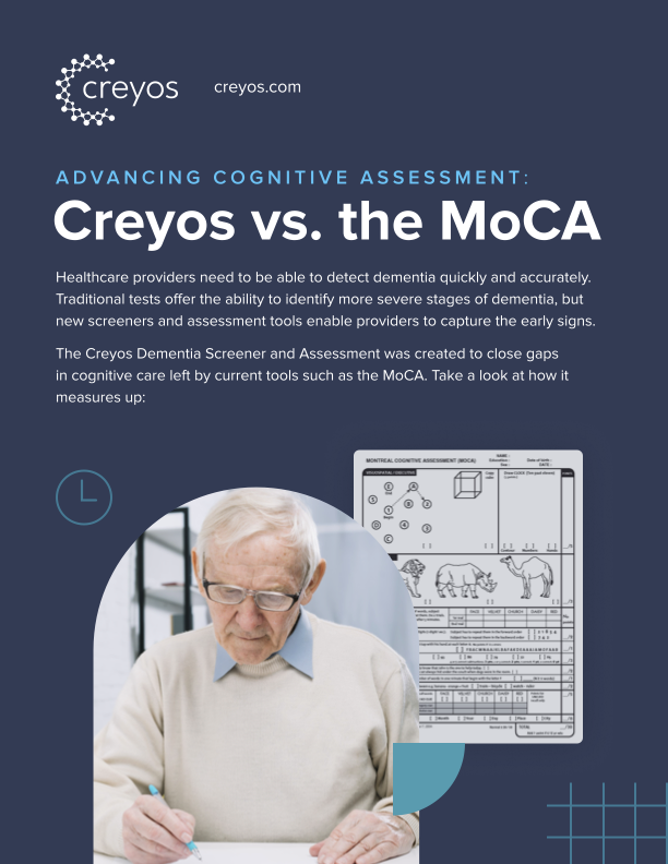 Infographic - Creyos vs the MoCA - 2025